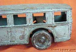 Antique Cast Iron Arcade Fageol Coach Bus  