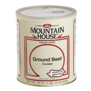  Mountain House Ground Beef Cooked CASE OF 6 #10 CANS 