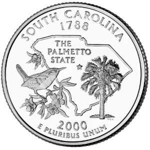  2000 P South Carolina BU State Quarter 