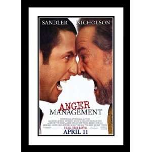 Anger Management 20x26 Framed and Double Matted Movie Poster   Style A