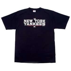 New York Yankees MLB Authentic Collection Stack Heavyweight T 