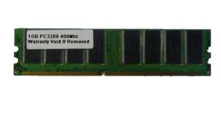 1GB DDR DIMM 184PIN 400Mhz PC3200 DDR400 LOW DENSITY 1G  