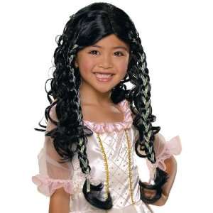  Black Fairy Tale Long Child Wig Toys & Games