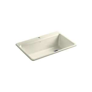 KOHLER K 5871 1 FD Riverby Self Rimming Single Basin Kitchen Sink with 