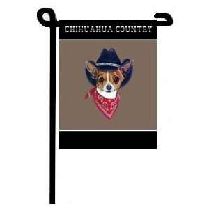  Chihuahua Country Flag Garden Size 