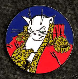 Krosp Emperor of all Cats enamel pin / Girl Genius  