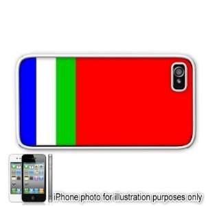  South Moluccas Flag Apple Iphone 4 4s Case Cover White 