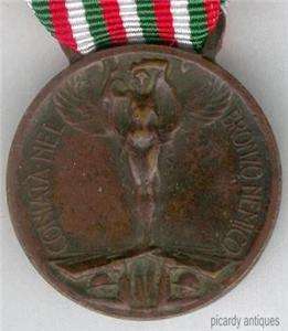 Medal for the War of 1915 1918, S.Johnson, Milan, s9692  