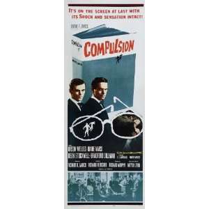 Compulsion   Movie Poster   27 x 40