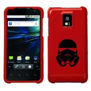  LG P999 G2X BLACK STORMTROOPER ON A RED HARD CASE COVER 