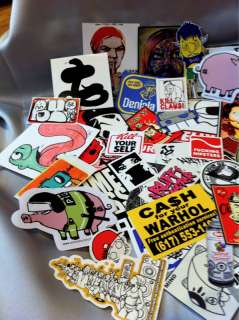   ART STICKERS LOT Dface OBEY GIANT BUFF MONSTER PRINT BIGFOOT  