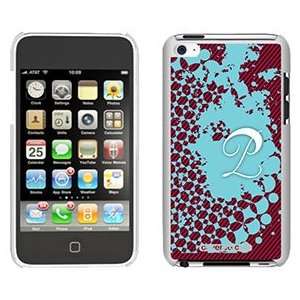  Girly Grunge P on iPod Touch 4 Gumdrop Air Shell Case 
