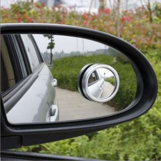 2PCs Car Vehicle Convex Round Blind Spot Safety Mirror  