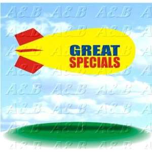 Inflatable Blimp   GREAT SPECIALS   Advertising Helium Blimp Balloon 