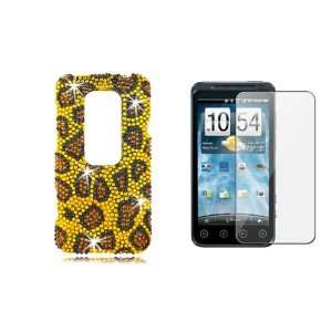  HTC Evo 3D 4G for Sprint Phone Diamond Blings Phone Shell 