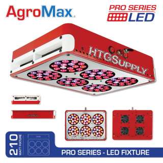 2012 LED GROW LIGHT 5 BAND 210w 3 watt AGROMAX PRO lamp 210 hydroponic 