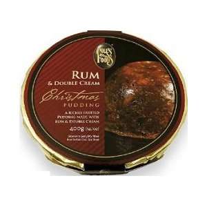 Rum & Double Cream Christmas Pudding 400g  Grocery 