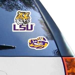 LSU Tigers 2 Pack 4 x 4 Die Cut Decals  Sports 