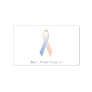  Male Breast Cancer Awareness Rectangular Magnet Office 