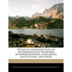  Websters Introduction to Anthroposophy Founders 