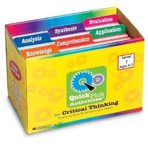  Quick Pick Activities for Critical Thinking Level 2 Toys 