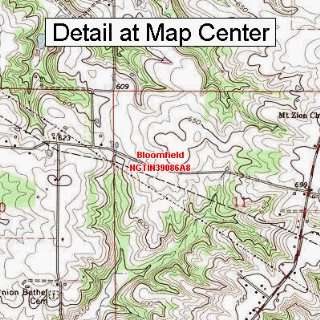   Map   Bloomfield, Indiana (Folded/Waterproof)