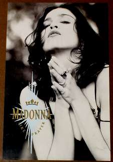 Madonna 1989 poster LIKE A PRAYER mint con  
