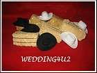 WESTERN WEDDING FAVOR CRAFTS MINI COWBOY HATS & HAY 12