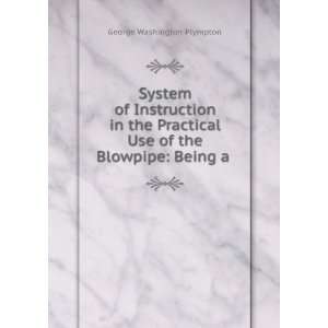   Use of the Blowpipe Being a . George Washington Plympton Books