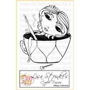  Java Spa Coffee Fairy Unmounted Rubber Stamp Everything 