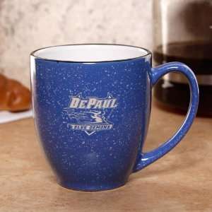  DePaul Blue Demons 16oz. Light Blue Speckled Bistro Mug 