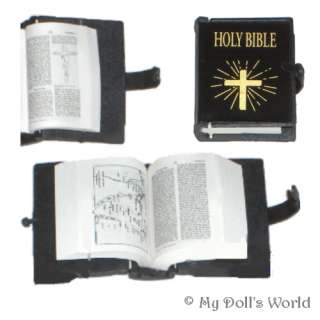 BIBLE REAL TEXT INSIDE FIT AMERICAN GIRL DOLL SAMANTHA  