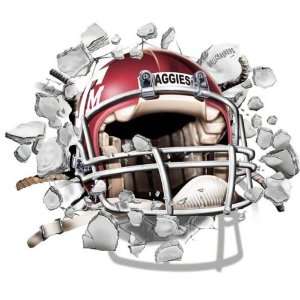  Texas A&M Aggies Football Helmet Wallcrasher Sports 