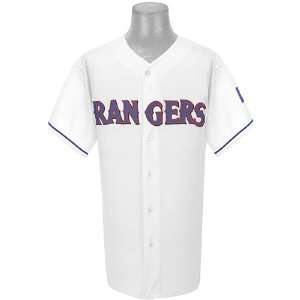 Texas Rangers MLB Authentic Team Jersey by Majestic Athletic (Home 