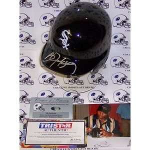  Bo Jackson Hand Signed Chicago White Sox Mini Helmet 