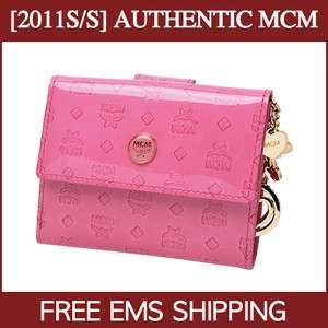 2011 S/S] MCM IVANA LIEBE Small Bifold Wallet MYS1SIV4  