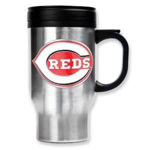  Cincinnati Reds 16oz Stainless Steel Travel Mug Kitchen 