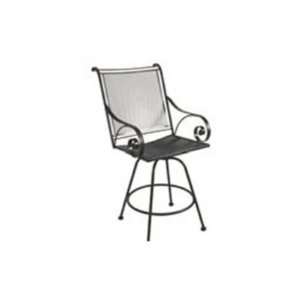  Meadowcraft Monticello High Dining Swivel Counter Stool 