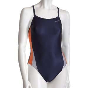   Performance Silver Splice Recharge Back Swimsuit