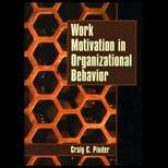   Behavior 98 Edition, Craig C. Pinder (9780023956225)   Textbooks
