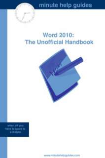   Microsoft Excel 2010 The Unofficial Handbook by 