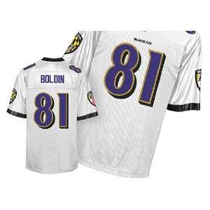  Baltimore Ravens 81 Boldin Jersey White Sizes 48 56 