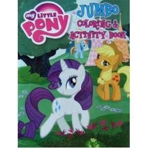  My Little Pony JUMBO Coloring & Activity Book ~ Rarity 
