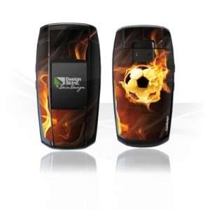   Skins for Samsung X300   Burning Soccer Design Folie Electronics