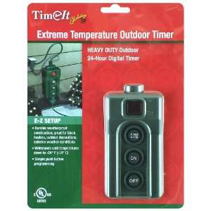   Duty Extreme Temperature 24 Hour Outdoor Digital Christmas Light Timer