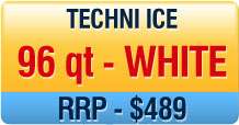 NEW ICE CHEST TECHNIICE REEL COOLER SWAG & TENT FRIDGE  