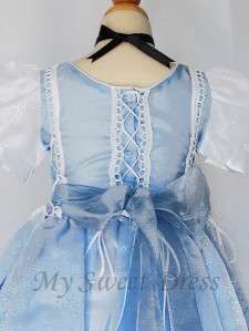   Girl Cinderella Princess Costume Dress Size 1   Pageant Birthday Party