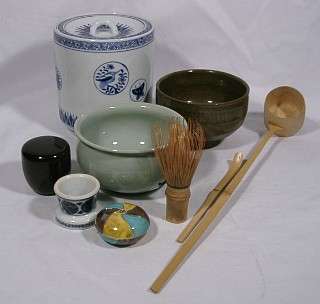 Perfect Tea Ceremony Setting In Tanzaku Box #13862  