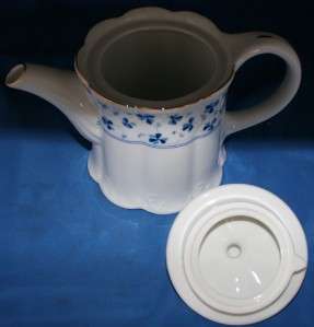 Godinger & Co. BLUE BELLE Tea Pot with lid NIB  