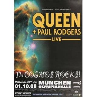 Queen   Cosmos Rocks 2008   CONCERT   POSTER from GERMANY